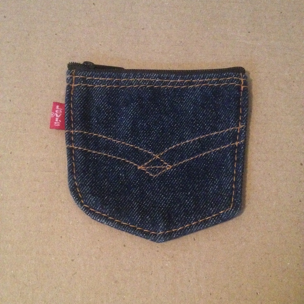 Levi's Dark Wash Change Purse